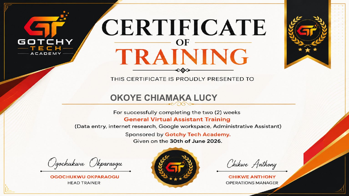 Virtual Assistant Professional Certification
